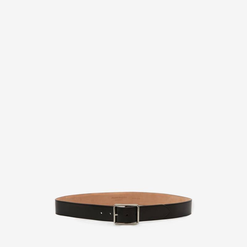 ALEXANDER MCQUEEN - Leather belt - Item 7125061AAGN